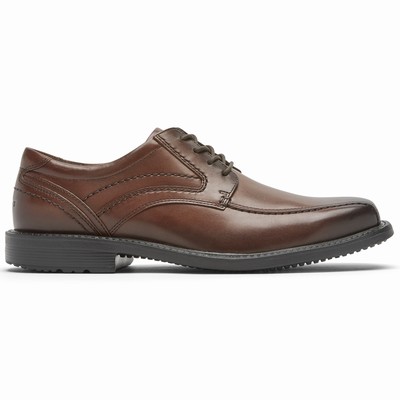 Sapatos Oxfords Rockport Style Leader 2 Bike Toe Homem Marrom PT-90856